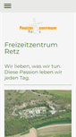 Mobile Screenshot of freizeitzentrum-retz.at